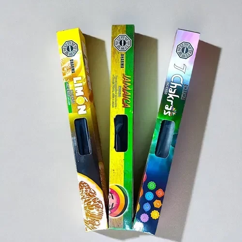 Producto - SAHUMERIOS  15 VARILLAS  DHARMA LIMPIEZA ENERGÉTICA