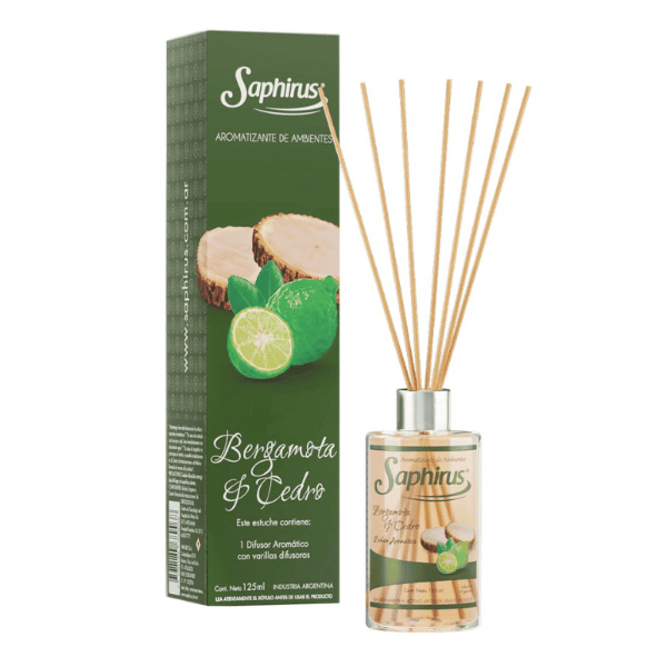 Producto - Difusor Aromático Bergamota y Cedro 125 ml