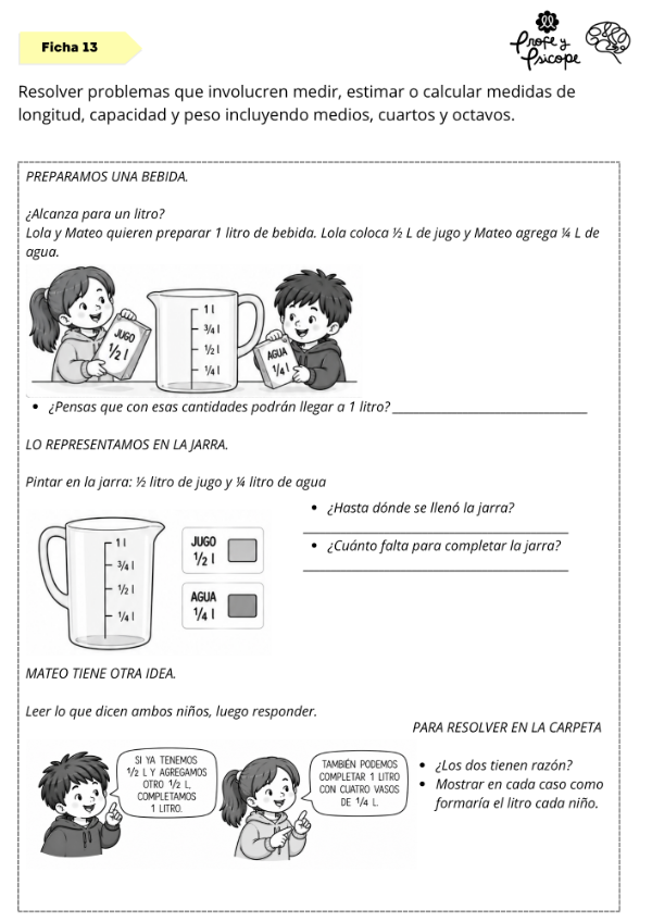 Producto - MEDIDAS 4to GRADO: Matemática 2 niveles de dificultad - 16