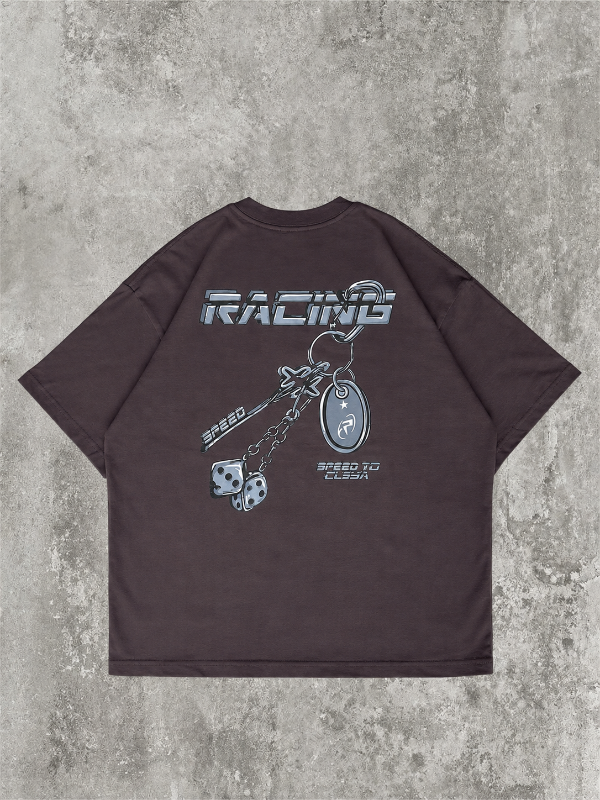Producto - Remera Boxyfit Racing Marron - 0