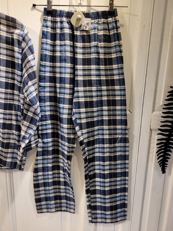 Producto - Pijama PON PON cuadrillé azul Talle 14 años - PRECIO: 20X - 4