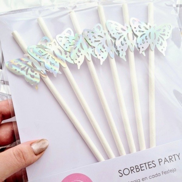Producto - Sorbete Shine Mariposa Tornasol x 6