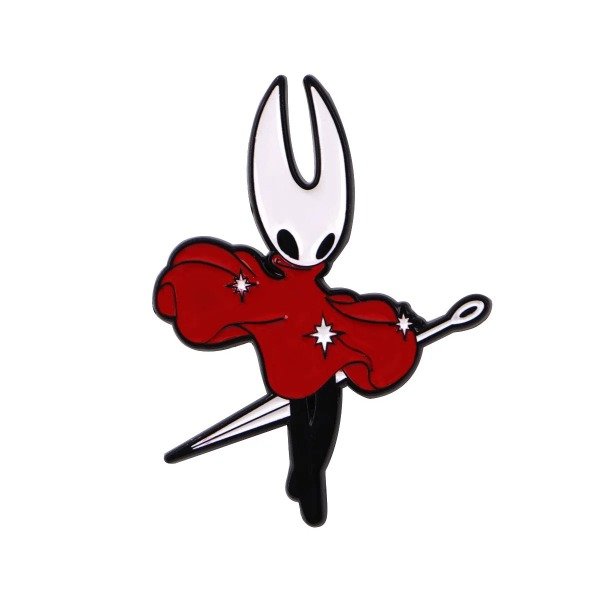 Producto - Pin Hollow Knight - Hornet Capa Estrellas