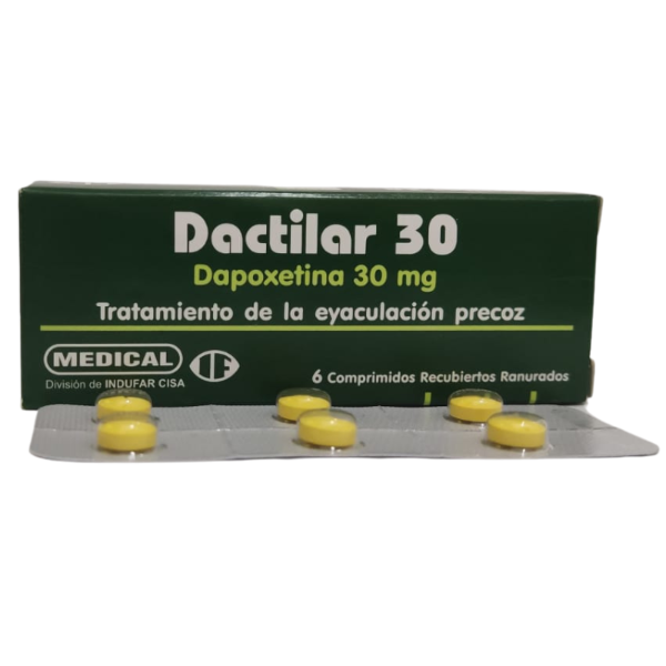 Producto - DACTILAR 30MG X6