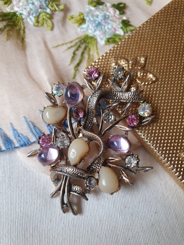 Producto - Broche Coro 50s Lovely Bouquet