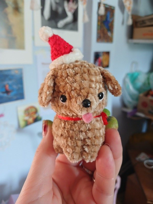 Producto - Perrito colgante  de Navidad