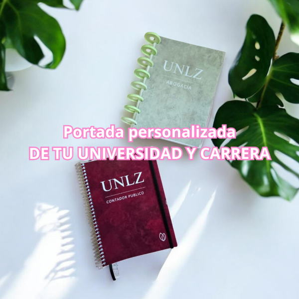 Producto - Agenda Universitaria 2026 (anillada) DE TU CARRERA Y UNIVERSIDAD