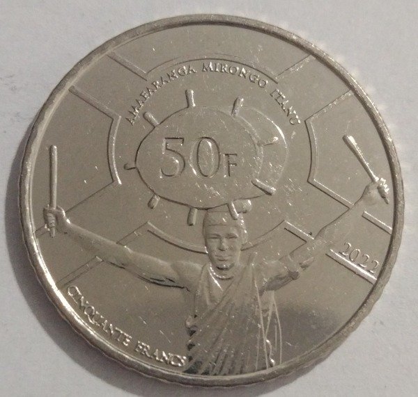 Producto - Burundi 50 francos 2022