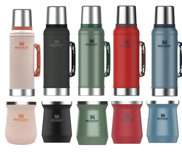 Producto - Set Termo + Mate acero inoxidable