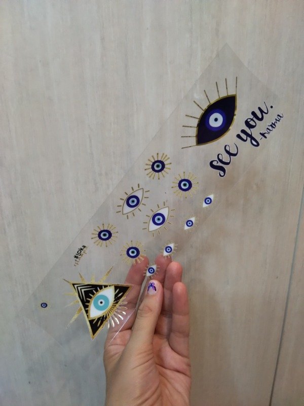 Producto - UV Tiras 8x28cm Ojo turco #1