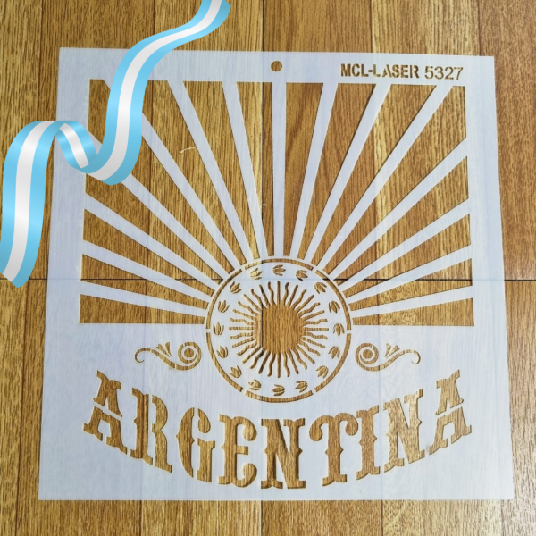 Producto - St 5330 de 25x25  cm Stencil Argentina