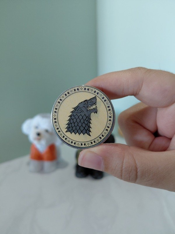 Producto - Pin metalizado - Juego de Tronos / La Casa del Dragón #3343