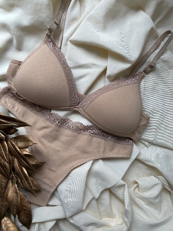 Producto - Conjunto Picot Beige