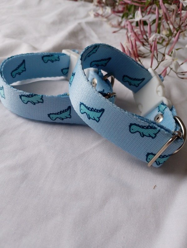 Producto - Collar Dino Baby Blue - 0