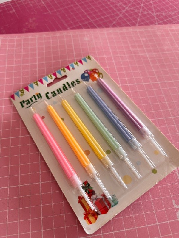 Producto - Velitas pastel modelo 2