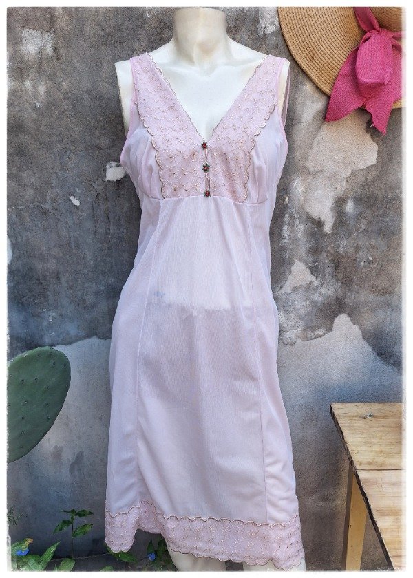 Producto - Enagua ó Combinación poliamil Rosa clarito