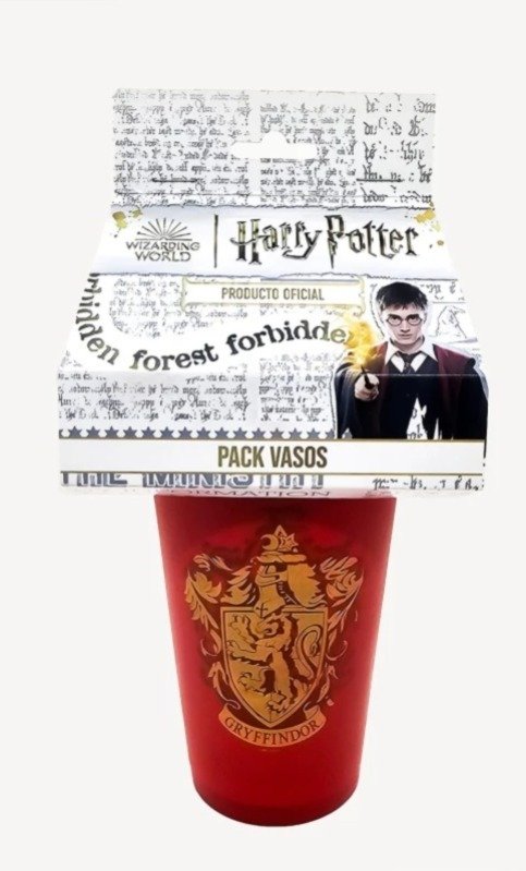 Producto - Set Vasos de plástico Harry potter x4 Producto Oficial
