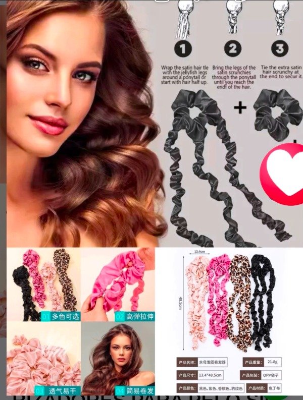 Producto - Set rizador con scrunch
