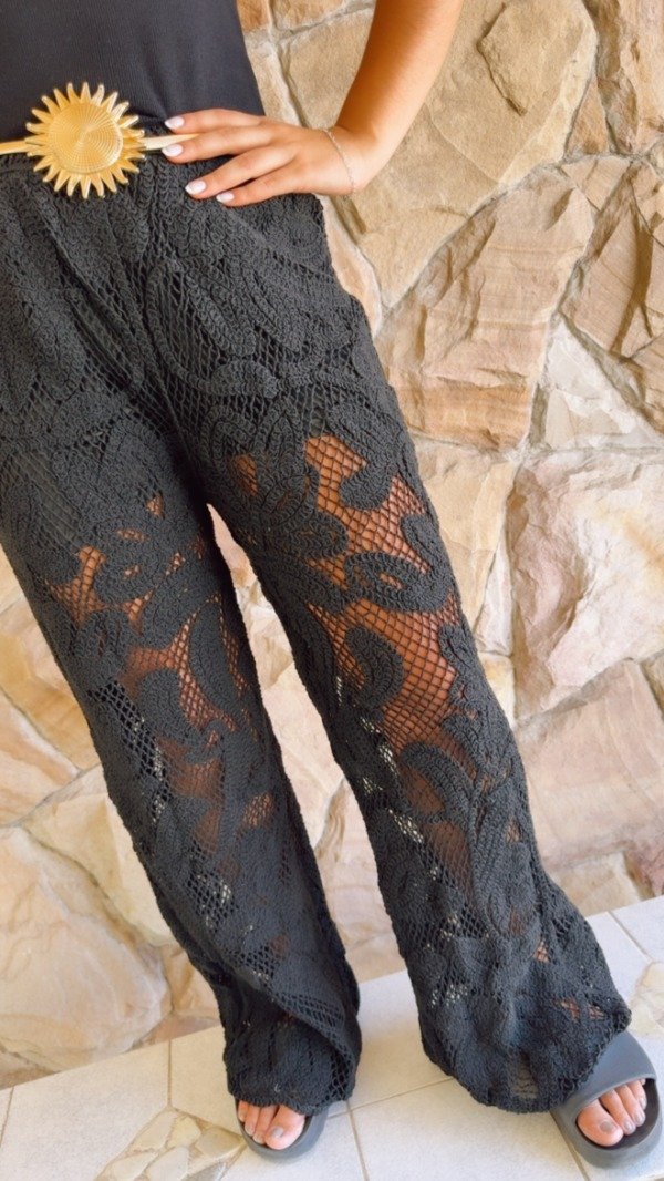 Producto - PANTALON TEJIDO (NEGRO)