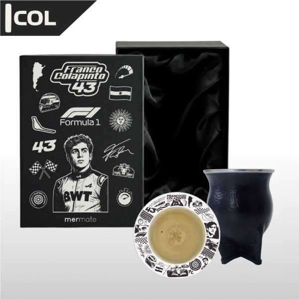 Producto - BOX MATE CON BOMBILLA Y CAJA DE PRESENTACIÓN EXCLUSIVO F1 FRANCO COLAPINTO - 3