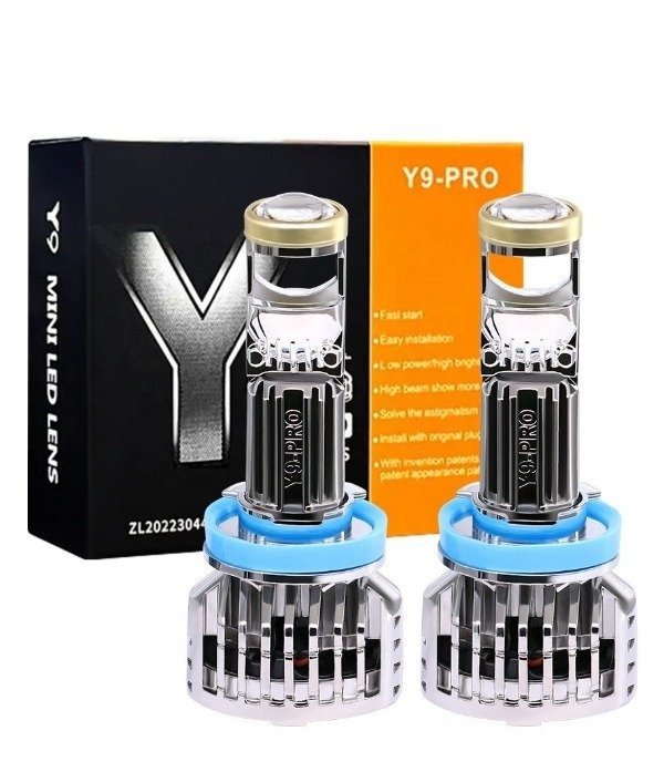 Producto - CREE LED Y9 PROYECTOR LUPA H11 (12 - 24 V.)