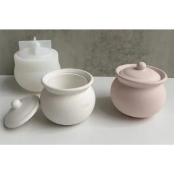 Producto - MOLDE SILICONA MINI VASIJA PORTA OBJETOS (BM3254) - 0