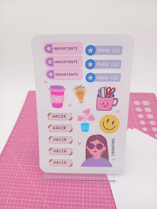 Producto - Stickers planner