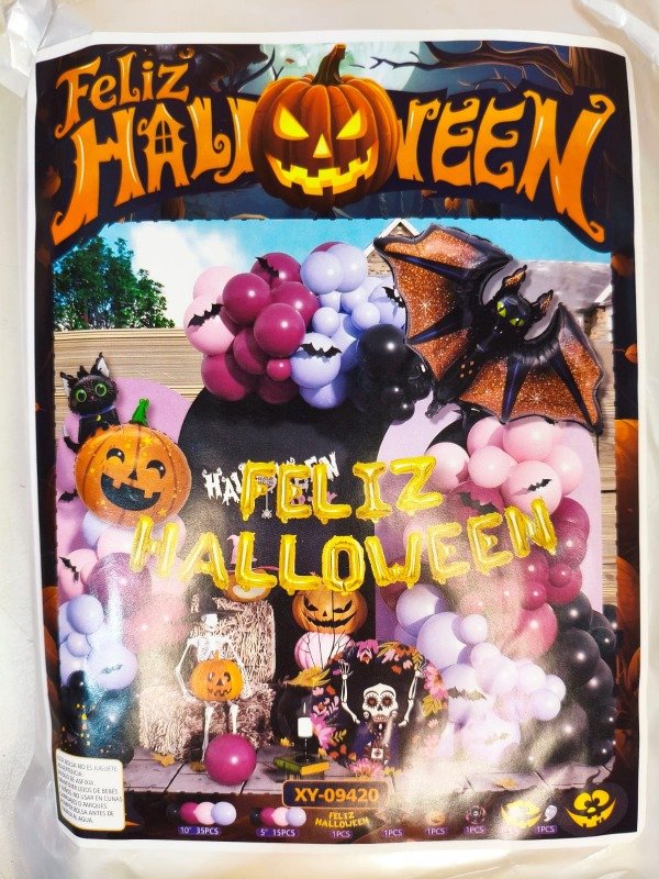Producto - Set de globis 56  piezas hallowen - 7