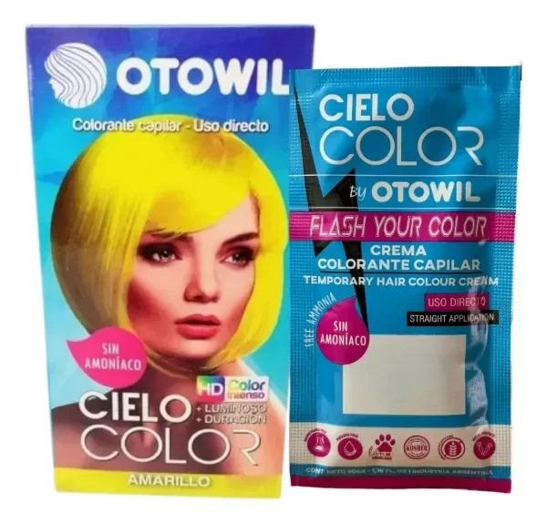 Producto - TINTURA OTOWIL AMARILLO