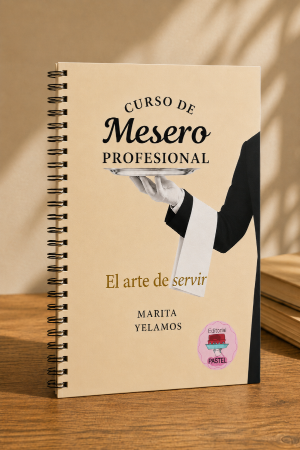 Producto - Curso de mesero profesional " El arte de servir" de Marita Yelamos