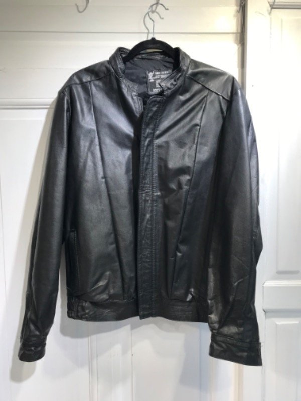 Producto - Campera REY CUER de cuero negra- Talle M- PRECIOd 130x