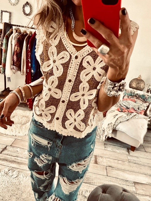 Producto - Musculosa chaleco margarita - 1