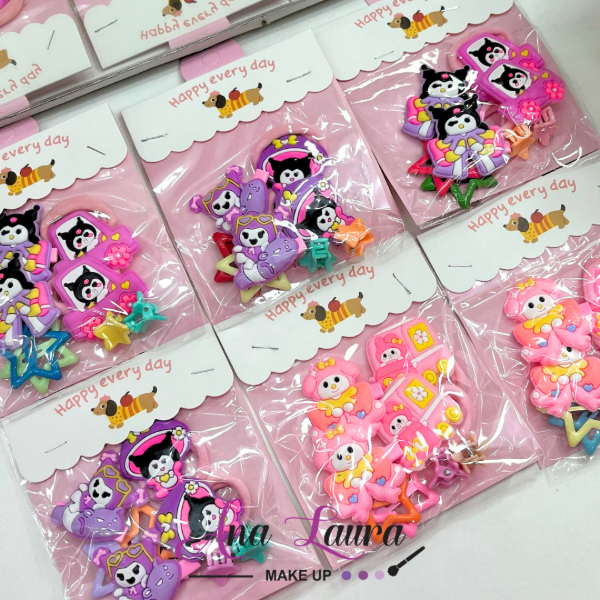 Producto - Kit de broches Kuromi y Kitty