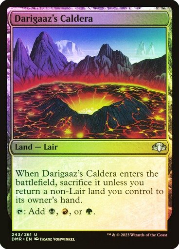 Producto - Darigaaz's Caldera Foil  Dominaria Remastered
