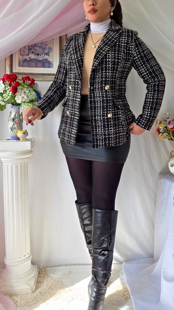 Producto - Blazer Nadia Gaspeado! IMPORTADO NUEVO - 1