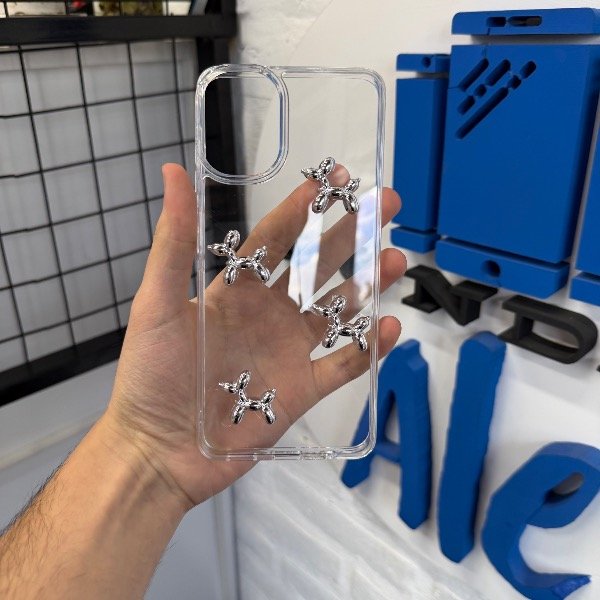 Producto - Charms Dog Plata - Samsung A06