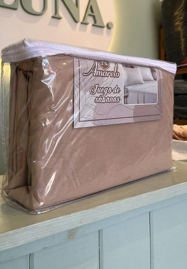 Producto - Sabanas King Amarello