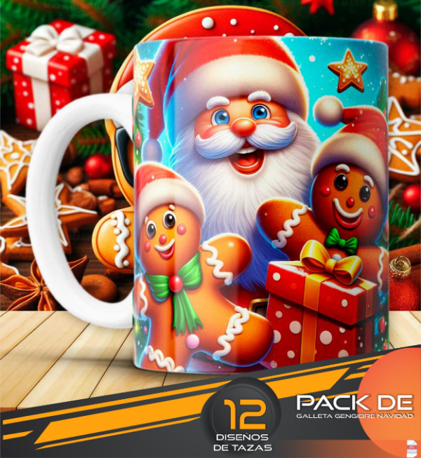 Producto - GALLETA GENGIBRE NAVIDAD COD 4798