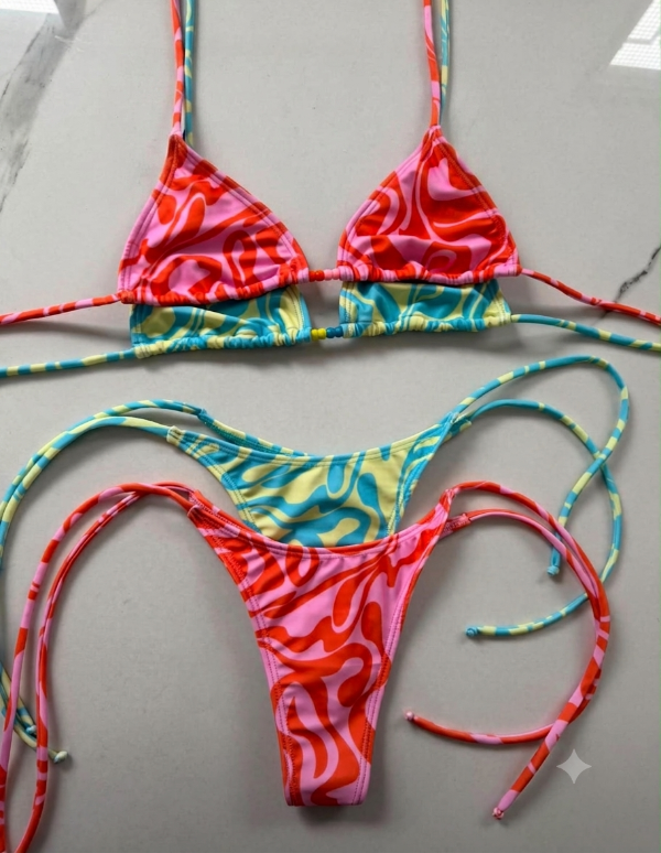Producto - Bikini psico celeste
