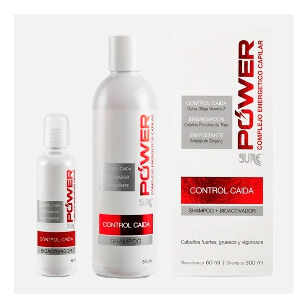 Producto - Shampoo + Loción Sure Power Control Caída