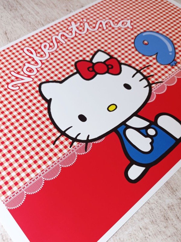 Producto - Hello Kitty - Cartel de Bienvenida