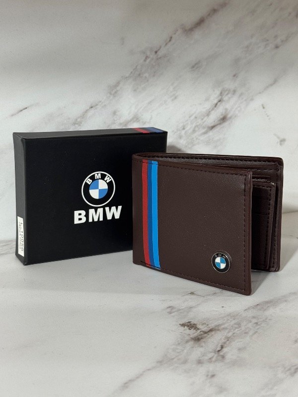 Producto - BILLETERA BMW MARRÓN (con caja)