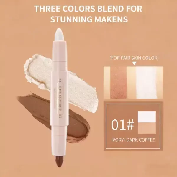 Producto - Stick de Contorno 2 en 1 Tei - Light and Shadow (Perfilado Fácil)