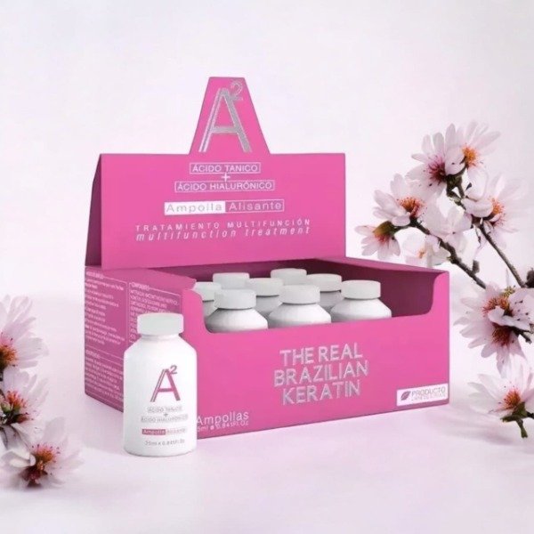 Producto - Ampolla Alisante A2 The Real Brazilian Keratin