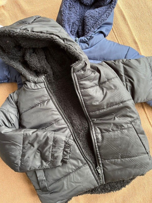 Producto - Campera puffer con corderito KID - COD 393