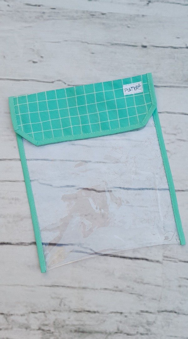 Producto - Sobre a4 cuadrille verde