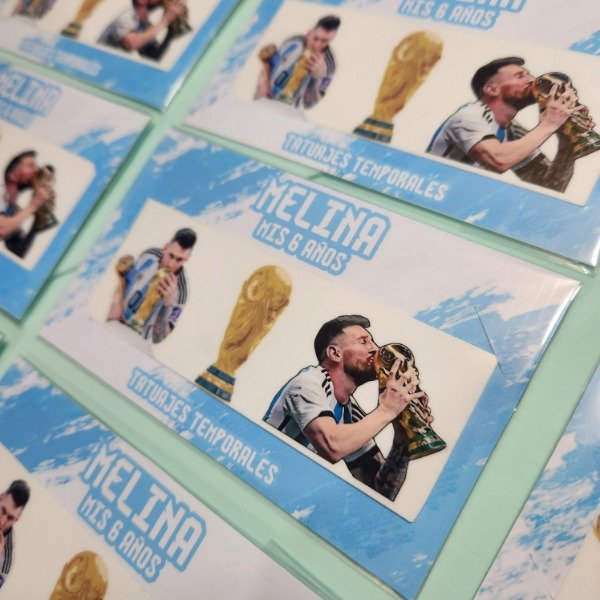 Producto - x10 planchitas de 3 tatuajes