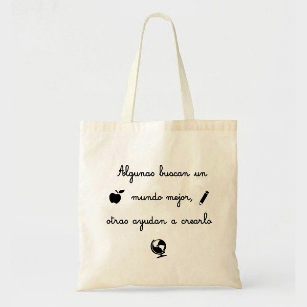 Producto - OFERTA TOTE BAG DIA DEL MAESTRO Y LA MAESTRA