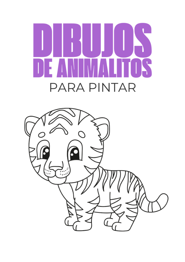 Producto - Dibujos Animalitos para colorear