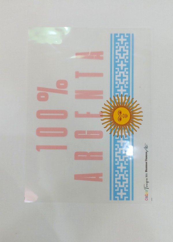 Producto - Transfer Termotransferible ARG309